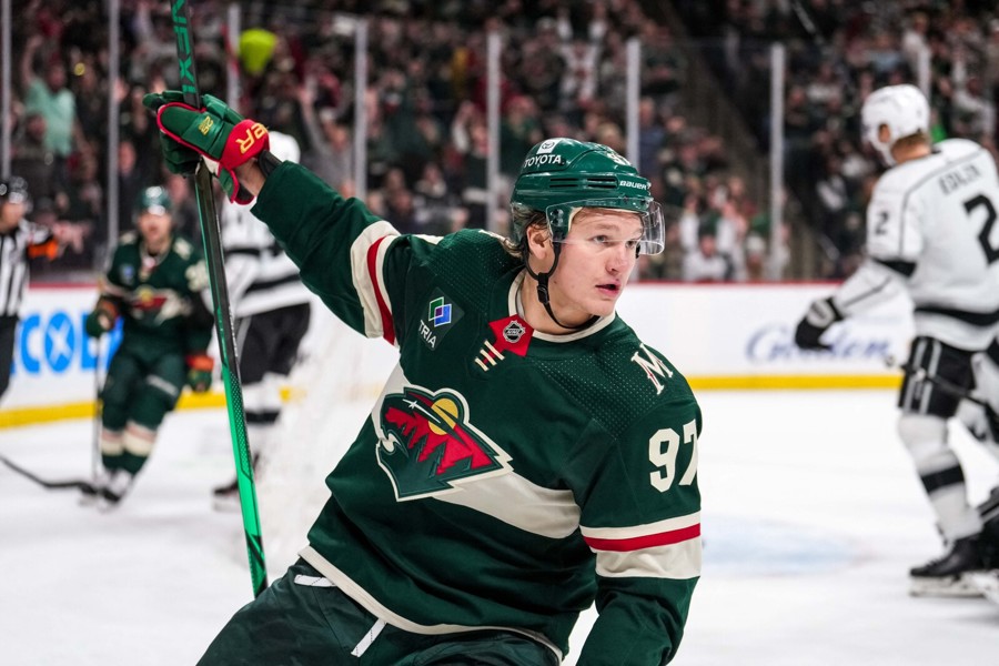 Kirill Kaprizov je nadšený, že se znovu vrátí do hry v dresu Minnesoty Wild